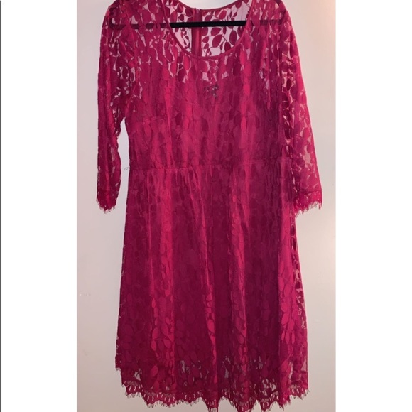 Torrid midi length lace dress - Picture 2 of 2